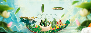 端午节海报banner模板背景