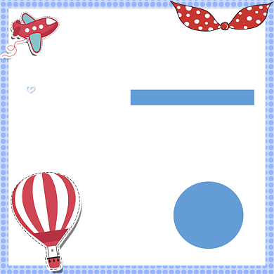 蓝色简约六一商品促销主图图标背景