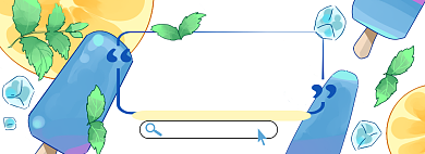 绿色夏季促销食品饮料电商淘宝banner图背景