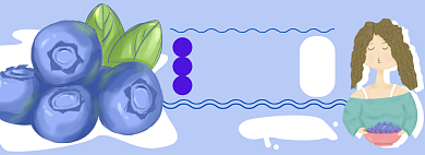 蓝莓奶昔电商淘宝banner图背景