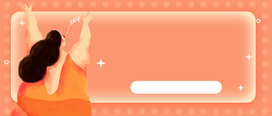 创意插画懒人减肥教程公众号首图背景