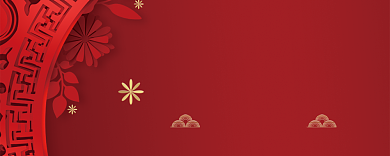 中国风红色喜庆优惠券背景