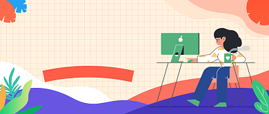 规划新学期公众号首图背景