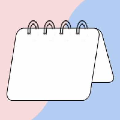 公众号次图通知简约风背景