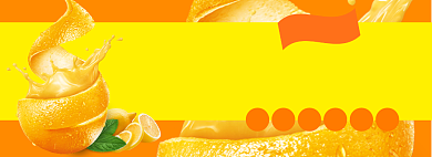 鲜榨果汁电商淘宝banner图背景