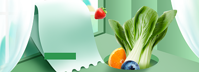 新鲜水果生鲜农产品大促模板背景