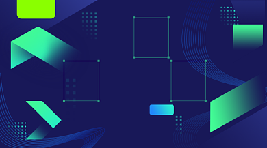 高考冲刺课程直播几何大气手机横图背景