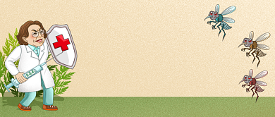 全国疟疾日公众号首图背景