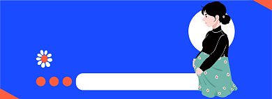 孕妇装电商淘宝banner图背景