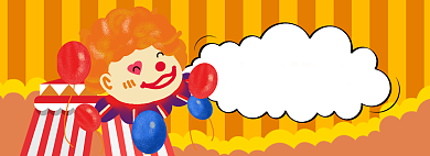 愚人节海报banner模板背景