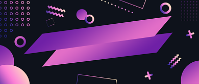 创意几何主播招募公众号首图背景