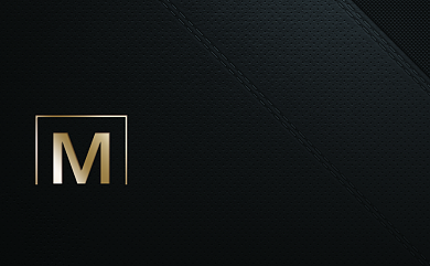 高档黑金质感酒店地产名片背景