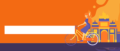 周末短途旅游路线推荐新媒体配图背景