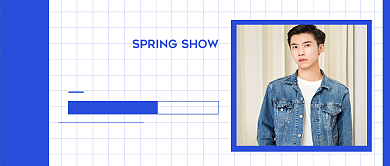 暖春男装潮流季公众号首图背景