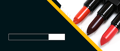 春季上新口红促销公众号首图背景