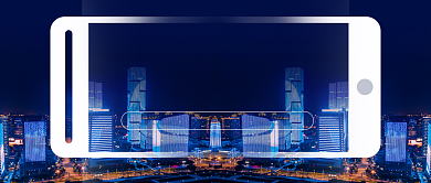 VR在线看房·选购一站式服务背景