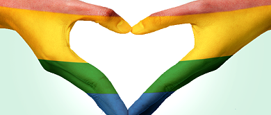 国际不再恐同日创意时尚新媒体配图背景