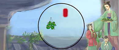 端午节安康中国风公众号首图背景