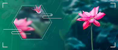 立夏节气新媒体首图背景