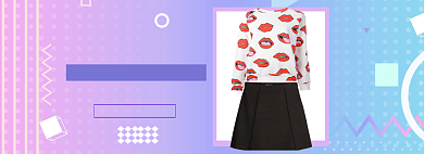 春季女装上新banner背景