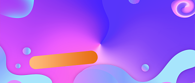 七月你好日历紫色时尚新媒体配图背景