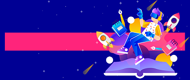 紫色科技5g时代智能网络公众号首图背景