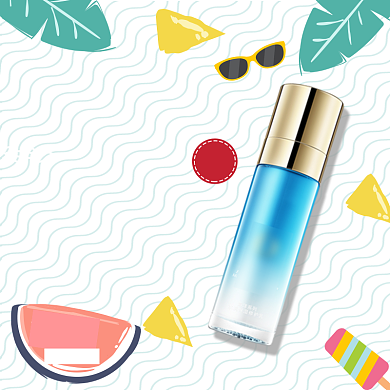 美妆春季上新直通车背景