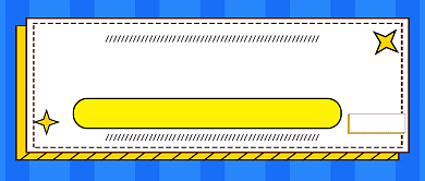 蓝色简约毕业答辩技巧公众号首图背景