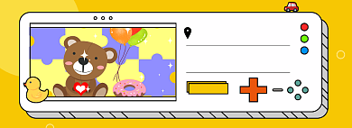 儿童节玩具童装亲子淘宝电商banner图背景