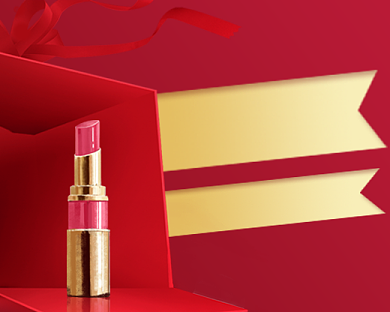 国货美妆限时促销小程序封面背景