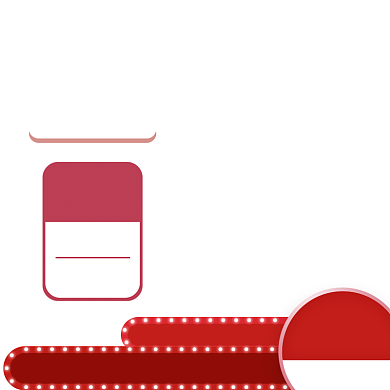 红色简约五一化妆品购物送礼主图图标背景