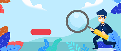 等你来撩公众号首图背景