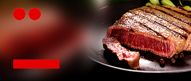 招牌牛排促销新媒体配图背景