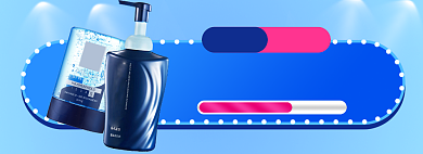 618年中大促洗护狂欢海报背景