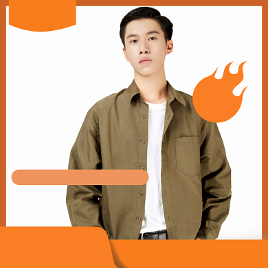 潮流男装电商直通车主图背景