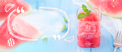 你好夏天新媒体首图背景