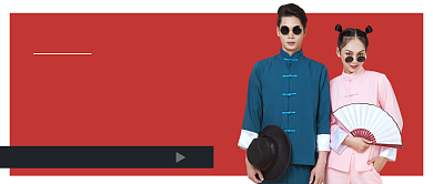 红色简约限时秒杀公众号首图背景