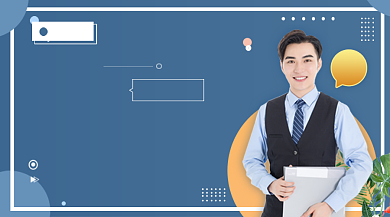 UI课程培训时尚简约手机横图背景