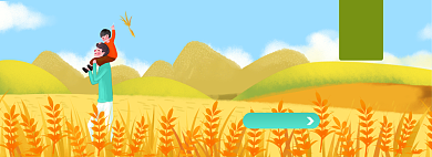 健康绿色大米淘宝电商banner图背景