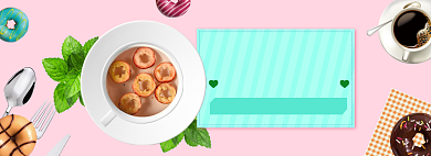 美食营养健康海报模版背景