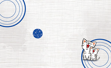 简约卡通宠物医院名片背景