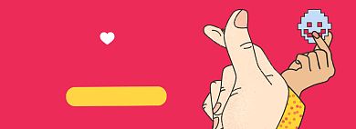 520爱情不打折海报banner模板背景