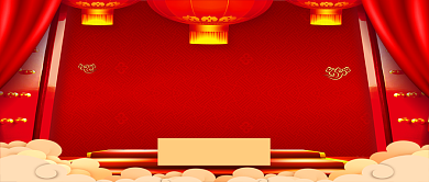 开业钜惠促销新媒体配图背景