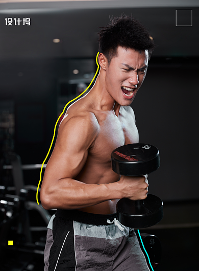 全民运动健身训练营招生促销海报背景