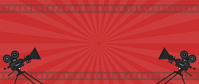 影院恢复放映宣传背景