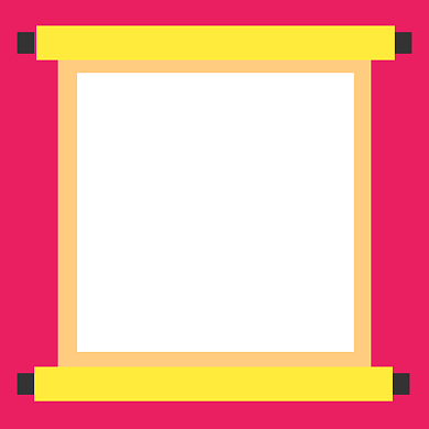 奉旨摆摊几何简约公众号次图背景