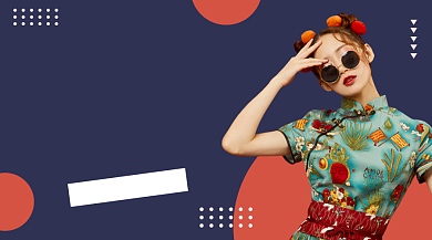 简约自媒体涨粉教学课程封面背景