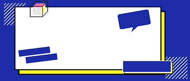 蓝色简约宁可剁手不可错过公众号首图背景