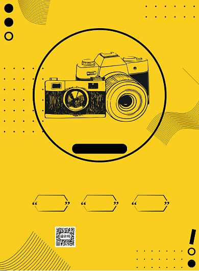 线上摄影培训直播印刷海报背景