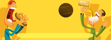 美食电商淘宝banner图背景